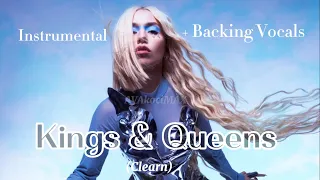 Ava Max - Kings & Queens (Instrumental + Backing Vocals) [Clearn]