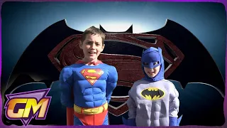 Superman Vs Batman: Kids Parody of John Newman's Love Me Again