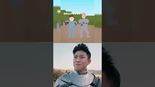 edamame - bbno$ & Rich Brian  |  Animation Comparison