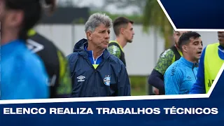 GRÊMIO REALIZA TRABALHOS TÉCNICOS NESTA SEGUNDA-FEIRA