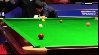 Snooker - The most unfortunate way to lose a match EVER! (World Championship 2012 - 22.4.12)