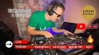 TECH, HOUSE & TECHNO DJ MIX 🔴LIVE🔴 Dj Boki DUFN 06.04.2022.🔥 Denon Dj SC5000 & DDJ600