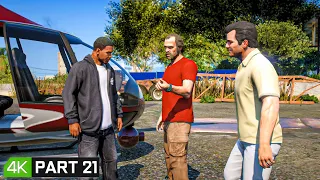 GTA V: 'Three's Company' Mission on RTX™3080 Ti - QuantV 3.0.0 Graphics MOD