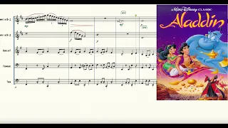 Arabian Nights (from Aladdin) for Brass Quintet Sheet Music