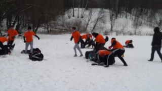 Russian football hooligans fights - TBF Spartak vs Brotherhood Locomotive