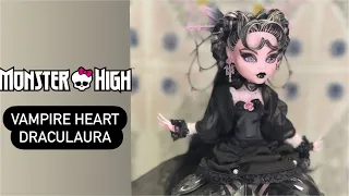 Monster High Collector Vampire Heart Draculaura unboxing and review! She’s gorgeous!