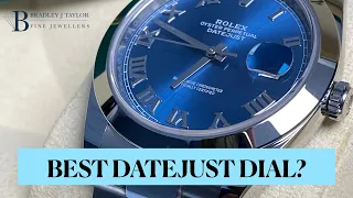 Rolex Datejust 41, Blue Azzuro Dial Review. Model Ref 126300, Better than the Wimbledon Dial?