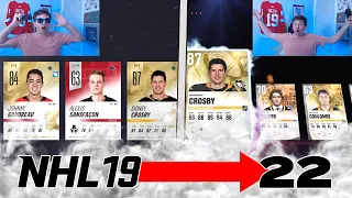 I Opened 1 INSANE Pack on Every NHL you're still allowed to play