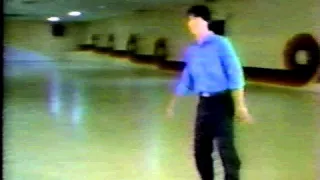 Wendy Prosser Pineo and Keanu Reeves 1984 Roller Skating