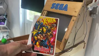 Sega Dreamcast arcade cab gameplay. Ikaruga, gunbird e.t.c.