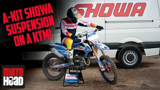 How good is factory Showa A kit suspension? We try it... on a KTM!