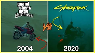 GTA San Andreas vs. Cyberpunk 2077