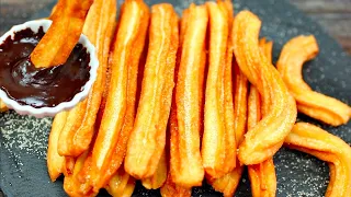 How to Make Churros at Home - Perfect Homemade Churros - Easy Churros Recipe