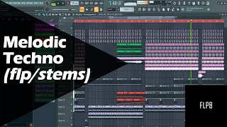 (SOLD) Melodic Techno like AfterLife (Anyma style) FLP + Stems