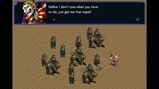 Final Fantasy 6 VI not Pixel Remaster  :  Mod test and showcase Brave Steel Sprites , SaneUi etc