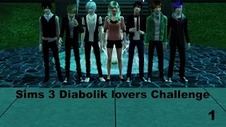 Sims 3 Diabolik Lovers Challenge Part 1