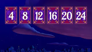 4 Times table song (A Whole New World from Disney's Aladdin)