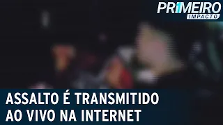 RJ: assalto a casa em Petrópolis é transmitido ao vivo pela internet | Primeiro Impacto (13/12/22)