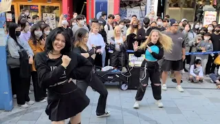 [Kpop Busking in Hongdae] BLACKPINK - 'How You Like That' dance cover by Black Mist 2022년 10월 8일