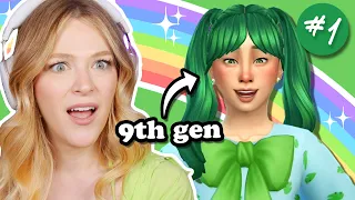 The Sims 4 But I Play 1 Family For 10 Generations | Not So Berry Green #1