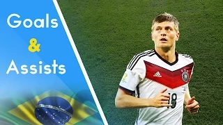 Toni Kroos ● All Goals & Assists at World Cup 2014