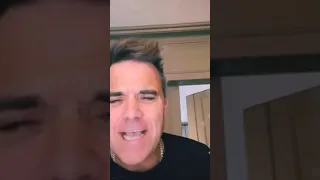 Robbie Williams Instagram Live Thursday 4-2-2021