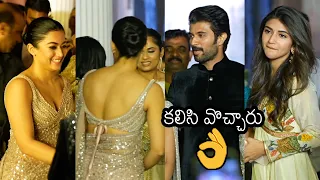 See How Vijay Devarakonda Staring Looks At Rashmika Mandana & Sreeleela Reaction | Dil Raju