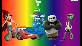 Top 5 Best and Worst Animated films of 2011