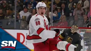 Hurricanes' Martin Necas Splits Defenders To Score Spectacular Game-Tying Goal