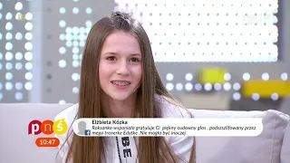 Roksana Węgiel  zwyciężczyni The Voice Kids PNŚ