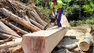 Amazing skills!! Make usuk items measuring 5.5 cm × 5.5 cm using a chainsaw