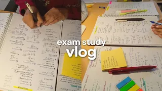 Exam study vlog | pulling through an intense study day (after an all nighter)