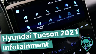 Nuova Hyundai Tucson 2021: Focus Sistema Infotainment Automagazine.click