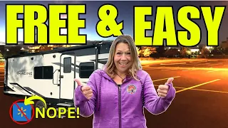 FREE RV Overnighters That SURPASS WALMART for RV Life