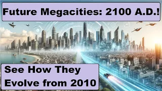 Future Megacities Unveiled! 🌍 Top 10 Populous Cities from 2010 to 2100