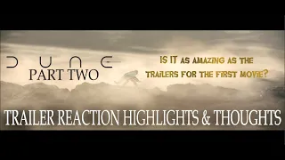 Dune Part Two trailer reaction