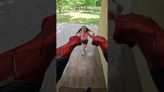 Spider-Man vs Crazy Girl In Love  #romantic #love #epic #girl #spiderman #crazy #dumitrucomanac