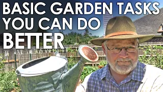 BASIC Gardening Tasks You CAN do BETTER! || Black Gumbo