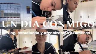 UN DÍA CONMIGO: Todo el día estudiando y organizándome los exámenes