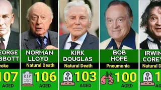 ACTORS Who Lived Over 100 Years Of Age