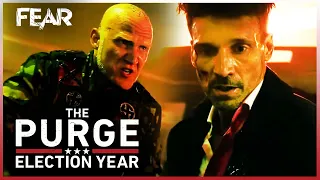 Leo Barnes vs Earl Danzinger | Car Park Showdown | The Purge: Election Year