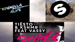 DV & LM & DVBBS & Borgeous Vs. Krewella Vs. Tiësto & KSHMR - Secret Stampede Alive(TomRaid Mashup)