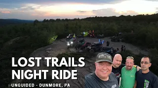 Night Ride Lost Trails atv adventures, Dunmore, PA #utv #sxs #atv