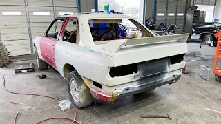 Mounting The E30M3 C-Pillar! One step Closer to paint!