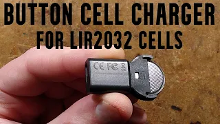 2032 lithium cell charger with reverse polarity test