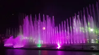 Water and Light Show with Laser Projection and Digital Swing Fountain supplier