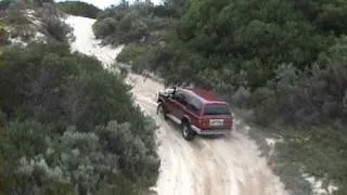 Matts Toyota Surf vs. the mega sand hill