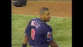 Cleveland Indians vs Milwaukee Brewers (5-31-1996) "Vina Now Knows For Whom The Belle Tolls"