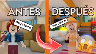 Decorando La CASA MÁS POBRE de Brookhaven 😰 (No te Imaginarás el RESULTADO) 😨