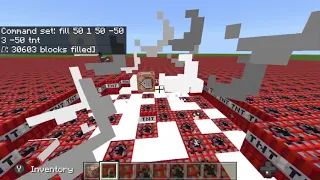 Blowing up 30000 tnt